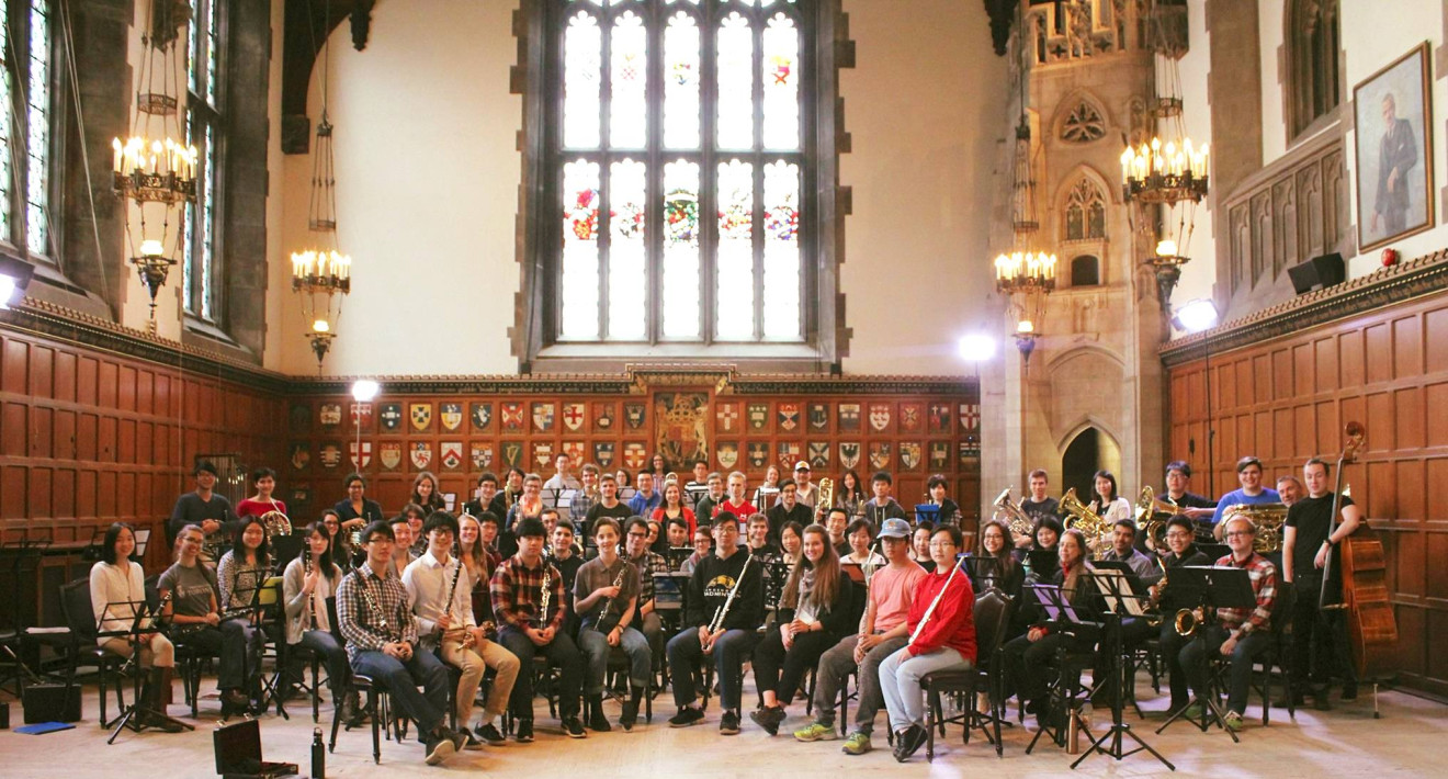Photo of the Hart House Symphonic Band.