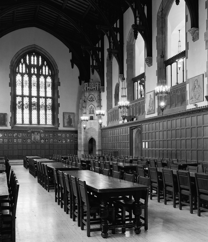 Hart House Great Hall - Black and White image