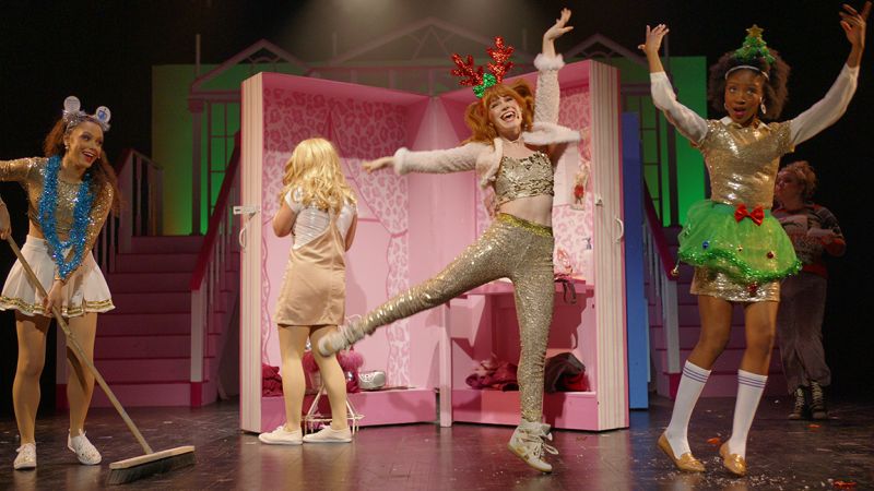 Performers on stage during the production of LEGALLY BLONDE: THE MUSICAL